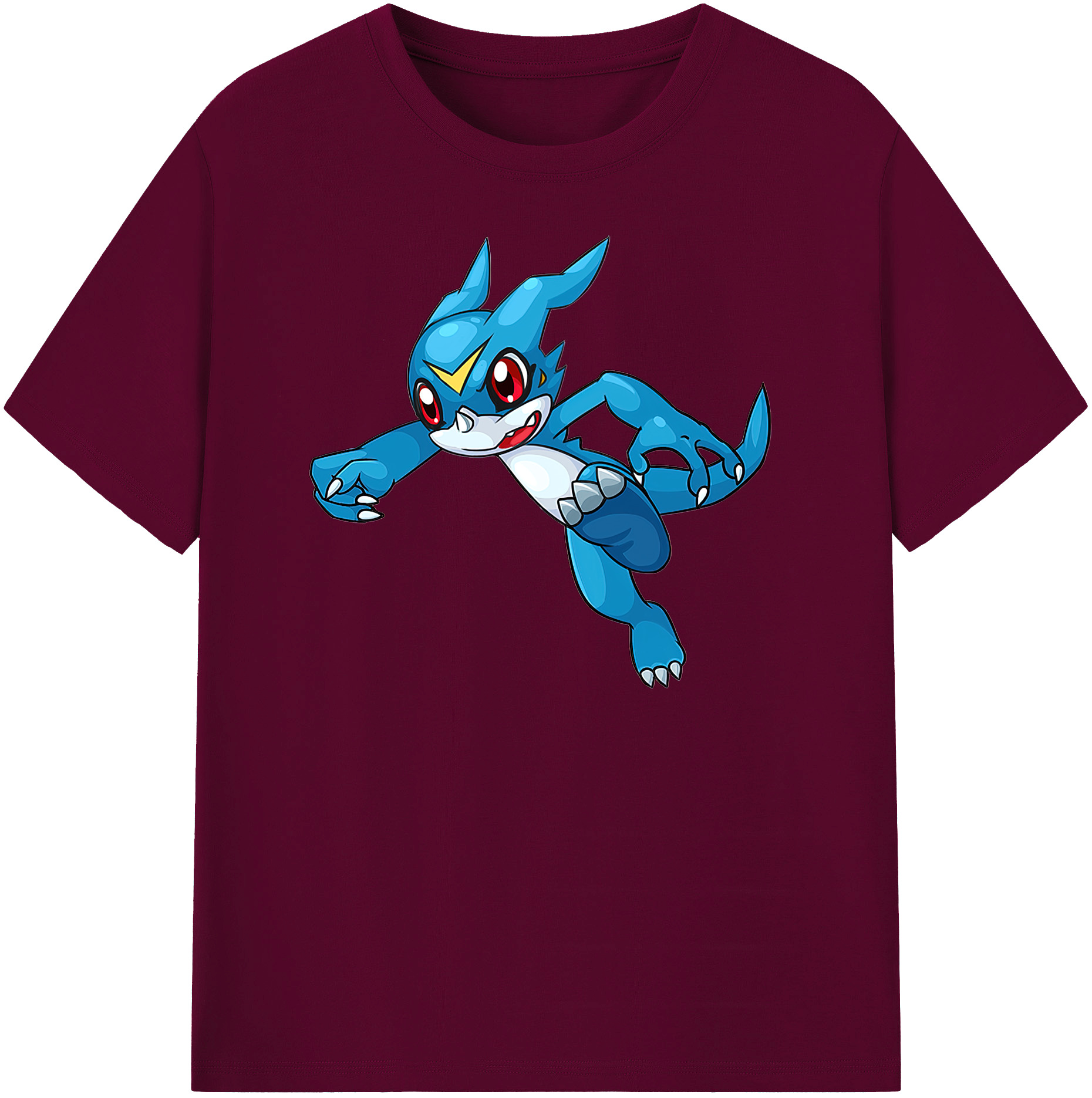 （画像用） Digimon デジタルモンスター/デジモン レディースカジュアルプリントTシャツ（綿100％）